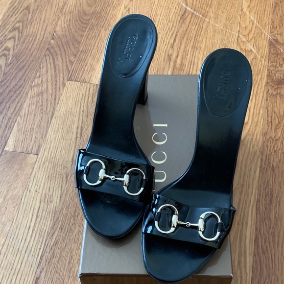 Gucci Shoes - Gucci patten leather shoes